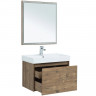 Комплект мебели для ванной Aquanet Nova Lite 75 254217 подвесной Дуб рустикальный МДФ / ЛДСП