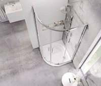Душевой поддон из искусственного камня Ravak Elipso Pro 100х100 XA23AA01010WM Белый матовый