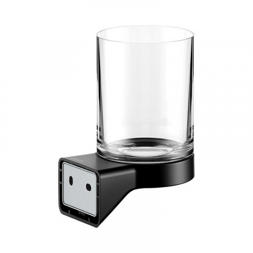 Стакан для зубных щеток Keuco Aveno 14650379000 цвет Черный матовый