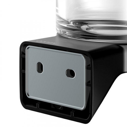 Стакан для зубных щеток Keuco Aveno 14650379000 цвет Черный матовый