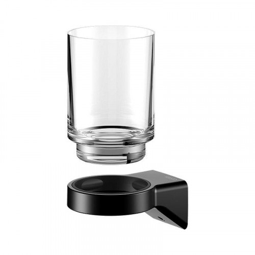 Стакан для зубных щеток Keuco Aveno 14650379000 цвет Черный матовый