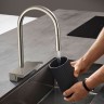 Смеситель для кухни Hansgrohe Aquno Select M81 73831800 Сталь латунь