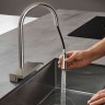 Смеситель для кухни Hansgrohe Aquno Select M81 73831800 Сталь латунь