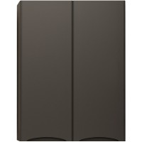 Подвесной шкаф Style Line Бергамо мини 60 Люкс Plus СС-00002359 Черный антискрейч МДФ / ЛДСП