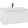 Тумба под раковину BelBagno Etna-M 80 ETNA-M-800/380-1C-SO-BL подвесная Bianco Lucido МДФ / ЛДСП