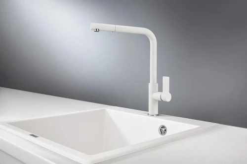 Смеситель для кухни Granula 2502 цвет Арктик