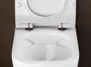 Комплект унитаза с инсталляцией Ceramicanova New Day CN3005_121002MB цвет Белый с сиденьем Микролифт и клавишей смыва цвет Черный матовый