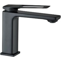 Смеситель для раковины Haiba HB10817-7 Черный матовый латунь