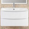 Тумба под раковину BelBagno ACQUA-1000-2C-SO-BL подвесная Bianco Lucido МДФ / ЛДСП