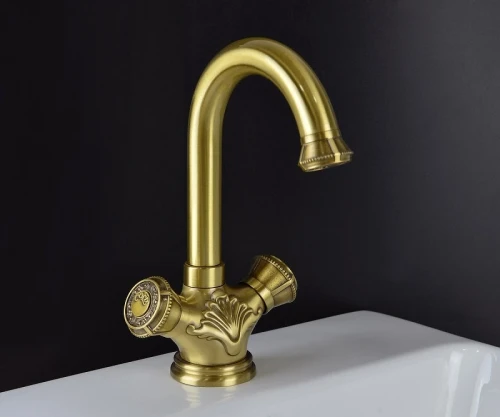 Смеситель для раковины Bronze de Luxe Royal 21981 Бронза латунь