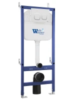 Инсталляция WeltWasser WW Bamberg 460 WT 10000013442 с клавишей смыва цвет Белый