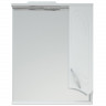 Зеркало со шкафом Corozo Кентис 60 SD-00000288 с подсветкой Белое МДФ / ЛДСП, стекло