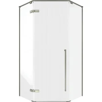 Душевой уголок Timo TTSSP-100/13C-8 1000x1000x2000 T67 распашной профиль Никель стекло прозрачное