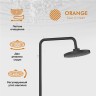 Душевая система Orange T02S3-912b Черный латунь на стену