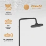 Душевая система Orange T02S3-912b Черный латунь на стену