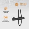 Душевая система Orange T02S3-912b Черный латунь на стену