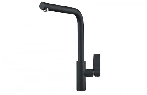 Смеситель для кухни Granula 2502 цвет Шварц