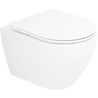 Унитаз Cezares Stylus-Tor CZR-6601-TH-TOR/CZR-870-SC подвесной с сиденьем Микролифт фаянс подвесной