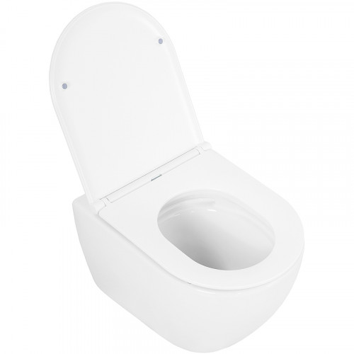 Унитаз Cezares Stylus-Tor CZR-6601-TH-TOR/CZR-870-SC подвесной с сиденьем Микролифт фаянс подвесной