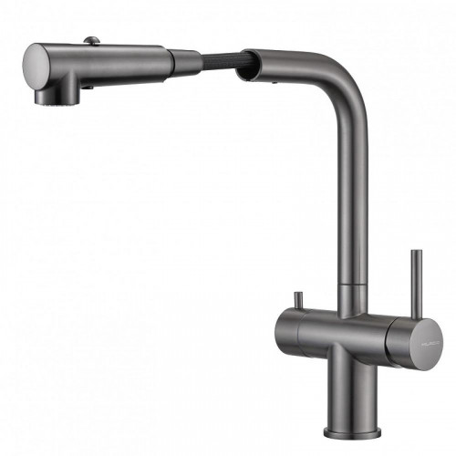 Смеситель для кухни Milacio Ultra MCU.561.GM цвет Вороненая сталь
