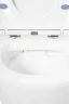 Комплект унитаза с инсталляцией BelBagno Tre BB8001CHR/SC/BB002-80/BB005-PR-CHROME с сиденьем Микролифт и клавишей смыва Хром глянцевый фаянс подвесной