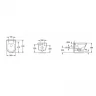 Комплект унитаза с инсталляцией BelBagno Tre BB8001CHR/SC/BB002-80/BB005-PR-CHROME с сиденьем Микролифт и клавишей смыва Хром глянцевый фаянс подвесной