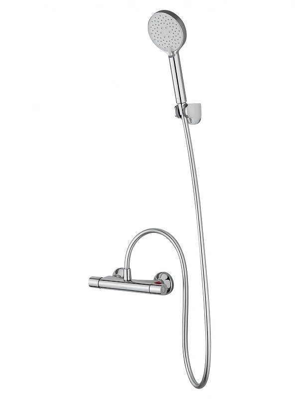 Смеситель для душа Wonzon & Woghand Inn WW-B1005-A-CR с термостатом цвет Хром