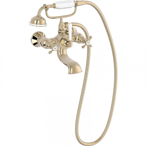 Смеситель для ванны Jacob Delafon Cleo 1889 E24313-BGG Золото глянцевое латунь на стену