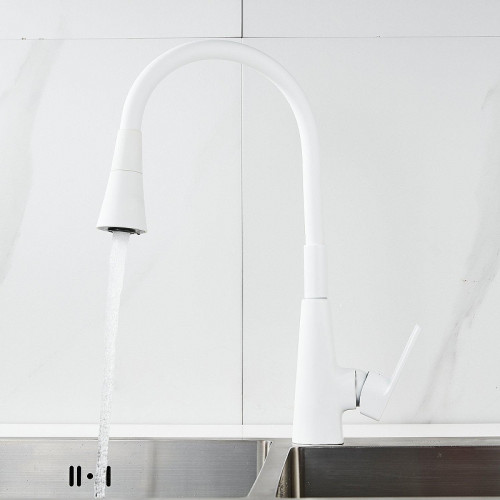 Смеситель для кухни Raffine F313C-1 цвет Белый