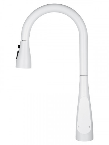 Смеситель для кухни Wonzon & Woghand WW-121E201B-MW цвет Белый матовый