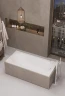Акриловая ванна Alba Spa Supreme 170х75 ВПР041000200 цвет Белый глянцевый