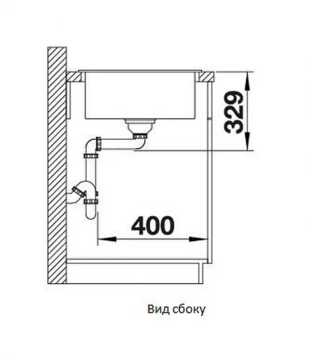 Кухонная мойка Blanco Legra XL 6 S 523331 Кофе встраиваемый