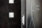 Душевая дверь Ravak Matrix MSD2-110 L 0WLD0100Z1 профиль Белый стекло Transparent
