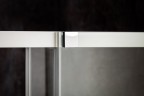 Душевая дверь Ravak Matrix MSD2-110 L 0WLD0100Z1 профиль Белый стекло Transparent
