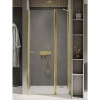 Душевая дверь New Trendy NEW SOLEO Light gold x100 D-0483A-WK