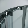Душевой уголок Grossman Cosmo 80х80 301.K33.02.8080.21.00 профиль Черный матовый стекло прозрачное
