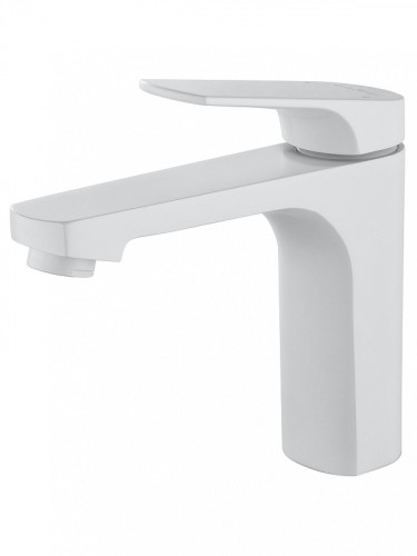 Смеситель для раковины Wonzon &amp; Woghand WW-A40492-MW цвет Белый матовый