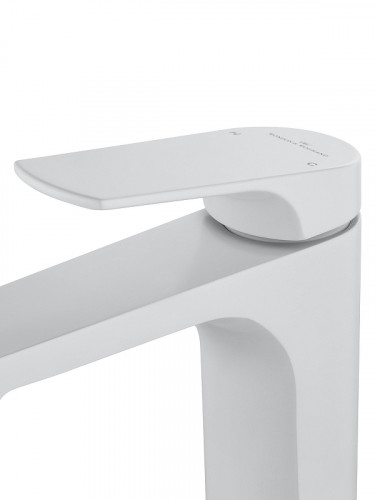 Смеситель для раковины Wonzon &amp; Woghand WW-A40492-MW цвет Белый матовый