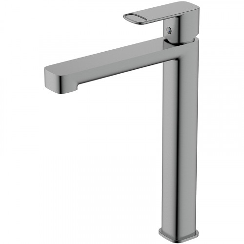 Смеситель для раковины AQUAme Parma AQM6614GM Оружейный металл латунь