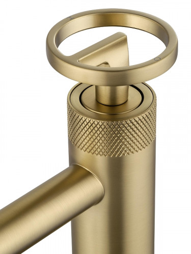 Смеситель для раковины Wonzon &amp; Woghand WW-H1065-BG цвет Брашированное золото