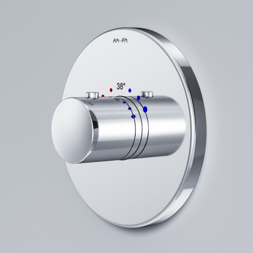 Смеситель для душа AM.PM Like F8075600 с термостатом Хром латунь встраиваемый