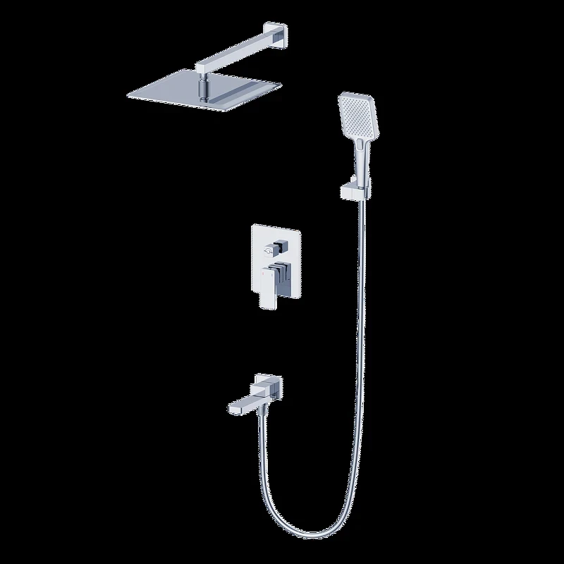 Душевая система Wonzon & Woghand Cube 2.0 WW-88087068-CR цвет Хром