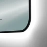 Зеркало Maretti Florenza 60 FL1460120P14EL с подсветкой цвет Черный с бесконтактным выключателем
