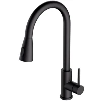 Смеситель для кухни Alveus Primrose PS 1148265 Черный матовый латунь