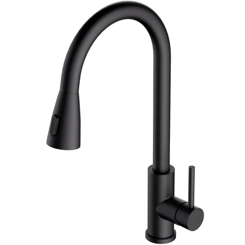 Смеситель для кухни Alveus Primrose PS 1148265 Черный матовый латунь