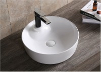 Раковина Ceruttispa 44 CR0090 СТ9613 Белая фарфор накладная