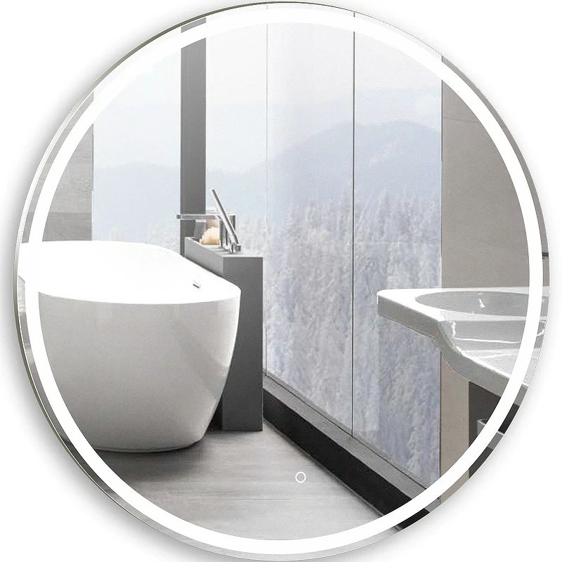 Зеркало Silver Mirrors Перла Neo 100 LED-00002464 с подсветкой с сенсорным выключателем стекло