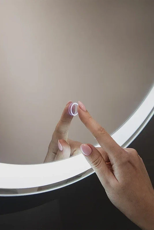 Зеркало Silver Mirrors Перла Neo 100 LED-00002464 с подсветкой с сенсорным выключателем стекло