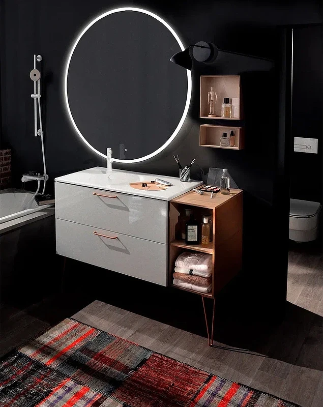 Зеркало Silver Mirrors Перла Neo 100 LED-00002464 с подсветкой с сенсорным выключателем стекло