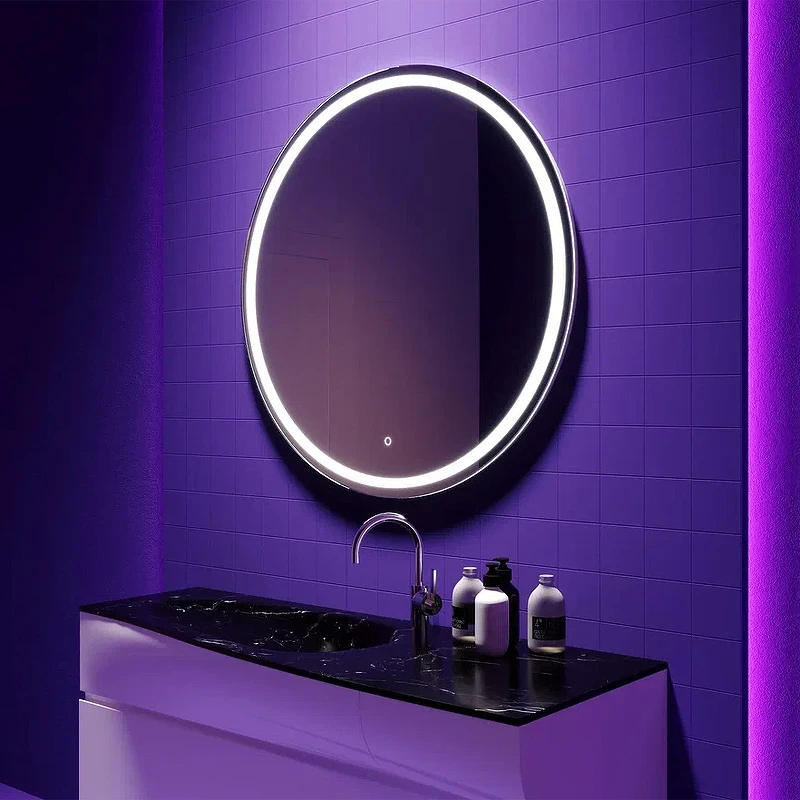 Зеркало Silver Mirrors Перла Neo 100 LED-00002464 с подсветкой с сенсорным выключателем стекло